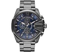 Diesel Men's Watches, Blue and Polka dot dial., Standard Size, Bracelet