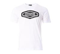 Diesel Men's White T-Shirt RPHAX, white, XL