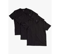 Diesel Michael 3-Pack V-Neck Tees - Black