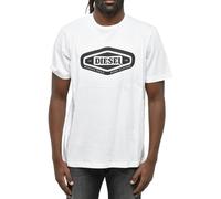 Diesel Modern Basic Logo White T-Shirt - XL