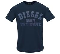 Diesel Monotone Embossed Logo Total Eclipse T-Shirt - XXL