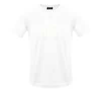 Diesel Monotone Logo Bright White T-Shirt - XXL