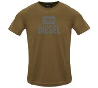 Diesel Monotone Logo Coffee Liqueur T-Shirt - XL