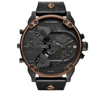 Diesel Mr. Daddy 2.0 DZ7400 Men's Chronograph Black Leather Watch