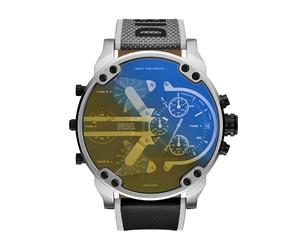 Diesel Mr Daddy 2.0 Two-Hand Nylon Watch DZ7429 Black One Size