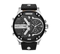 Diesel Mens Daddy 2.0 Chronograph Watch DZ7313 - Grey Metal - One Size