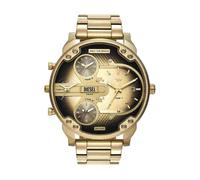 Diesel Mr. Daddy Watch for Men, Quartz Three Hand Multifunctional Movement with Stainless Steel Strap