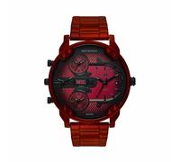Diesel Mr. Daddy Watch for Men, Quartz Three Hand Multifunctional Movement with Stainless Steel Strap