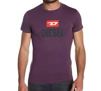 Diesel New Bold Logo T-Shirt - Dark Purple - S