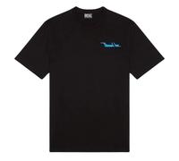 Diesel Northen Fed Logo Black T-Shirt