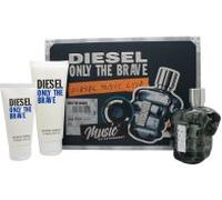 Diesel Only The Brave Gift Set 125ml Eau de Toilette + 100ml Shower Gel + 50ml Shower Gel