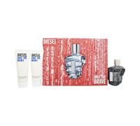Diesel Only The Brave Gift Set 125ml Eau De Toilette + 2 x 75ml Shower Gel