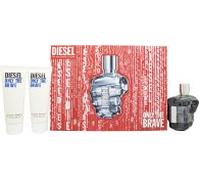 Diesel Only The Brave Gift Set 125ml EDT + 2 x 75ml Shower Gel