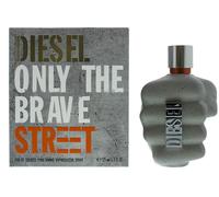 Diesel Only The Brave Street Eau de Toilette 125ml Spray For Him New & Sealed