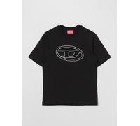 Diesel Oval D cotton t-shirt - Size: 8 - male
