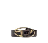 Diesel Oval D-logo leather belt - Brown 75-80-85