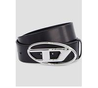 Diesel Oval Logo Belt Black