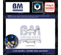 Diesel Particulate Filter DPF + Fitting Kit BM11049K BM Catalysts Soot Quality