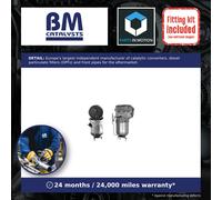 Diesel Particulate Filter DPF + Fitting Kit Front BM11511HK BM Catalysts Soot