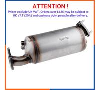 DIESEL PARTICULATE FILTER FOR AUDI A4 04- A6 04-