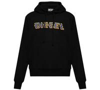 Diesel Pixel Logo Black Hoodie