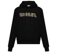 Diesel Pixel Logo Hoodie - Black - M