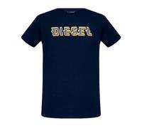 Diesel Pixel Logo Navy Blue T-Shirt - L