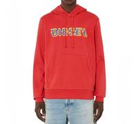 Diesel Pixel Logo S-Ginn K25 Hoodie - Red - L