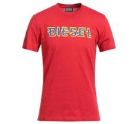 Diesel Pixel Logo T-Shirt - Red - S