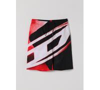 DIESEL Printed Boxer Swim Trunks - Size: 4 - male