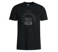 Diesel Property Of Denim Division Logo Black T-Shirt - S