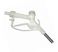 Diesel Pump Nozzle, 3/4” Manual Fuel Hose 304 Stainless Steel Trigger Nozzle Fit Transfer Diesel Oil Dispensing Pump Chemical Nozzle Chemical Liquid IBC Water Tank (3/4)