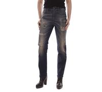 Diesel Reen 0854W Stretch Women Jeans Pants Regular Straight