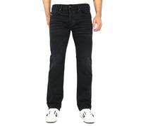 Diesel - Regular Straight Fit Jeans - Low Waist - Safado-X RB064, Size: W33, Length: L32, black, 33 W/32 L