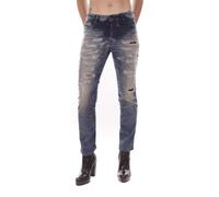 Diesel Rizzo-Ne 0674V Sweat Pant Damen Jeans Hose Slim Straight