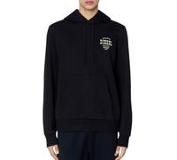 Diesel S-Ginn 0HAYT Mens Pullover Hoodie - Black - Size Large