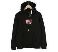 DIESEL S-Girk-Hood-B8 Men Men Hoodie M Black Pullover Kangaroo Pocket Hooded