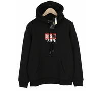 DIESEL S-Girk-Hood-B8 Mens Hoodie Small Black Kangaroo Pocket Hooded RRP £130