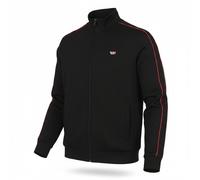 DIESEL S-Lock-D Men Sweatshirt L Black High Neck Zip Track Top RRP195