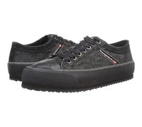 Diesel S-Principia-Low Mens Canvas Shoes - Black Cotton - Size UK 9