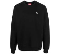 Diesel S-Rob-Doval-PJ cotton sweatshirt - Black S-XXL