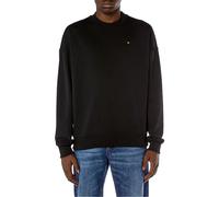 Diesel S Rob Microdiv Sweatshirt Black S Men
