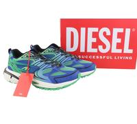 Diesel S-Serendipity Pro-X1 Men Low Top Sneakers Blue Green EU43