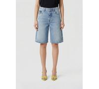 DIESEL Shorts Woman color Blue - Size: 28 - female