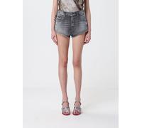 DIESEL Shorts Woman color Grey - Size: 27 - female