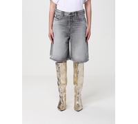 DIESEL Shorts Woman color Grey - Size: 29 - female
