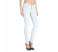 DIESEL SKINZEE 0841N Womens Denim Jeans Super Slim Skinny Zip Fly Blue Italy