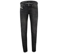 Diesel Sleenker Black Denim Jeans