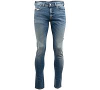 Diesel Sleenker Fadeded Blue Skinny Jeans