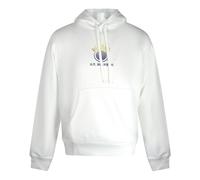 Diesel Small Faded Purple Logo White Hoodie - S